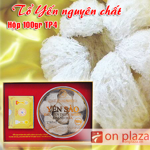 Tổ yến trắng sơ chế 100g TP4 Khánh Hòa