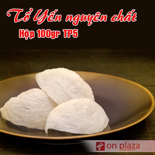 Tổ yến trắng sơ chế 100g TP5 Khánh Hòa