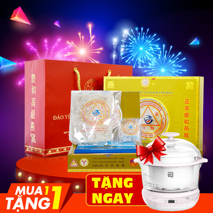 Yến tinh chế hộp quà biếu 100g (H014G)