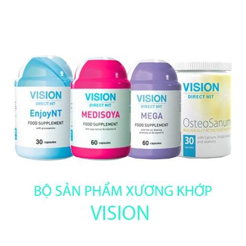 Bộ thực phẩm chức năng Vision hỗ trợ xương khớp