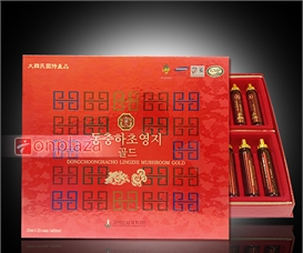 Nước uống Đông trùng hạ thảo nấm linh chi dạng ống Hàn Quốc