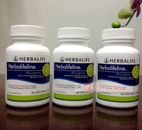 Herbalifeline - Hỗn hợp dầu cá Omega 3,6,9 hỗ trợ tim mạch H010 1